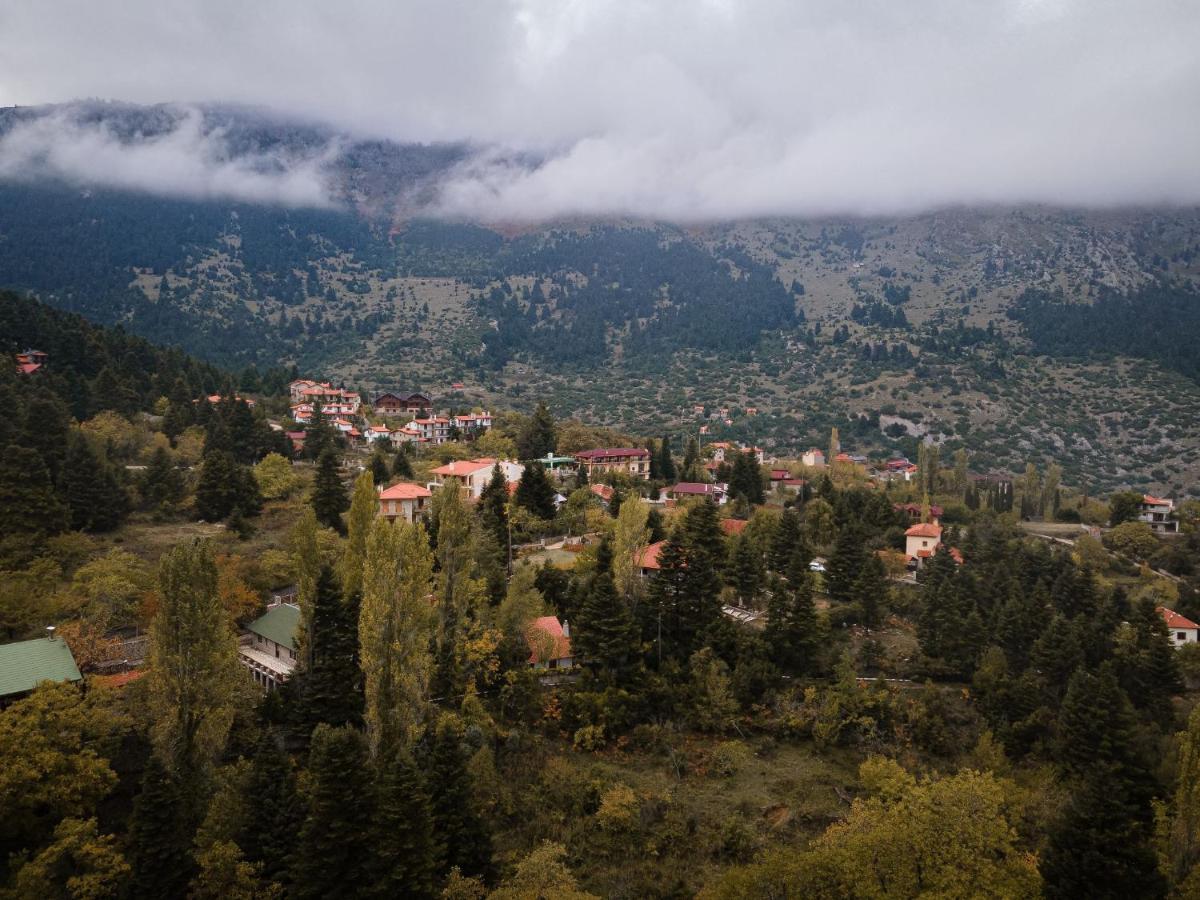 Parnassus Dreamwood Chalet Eptalofos Luaran gambar
