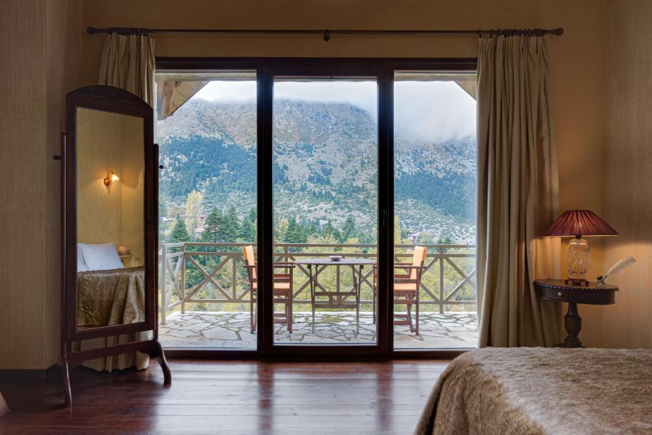 Parnassus Dreamwood Chalet Eptalofos Luaran gambar