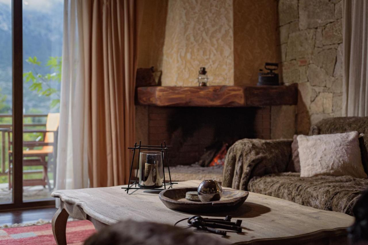 Parnassus Dreamwood Chalet Eptalofos Luaran gambar