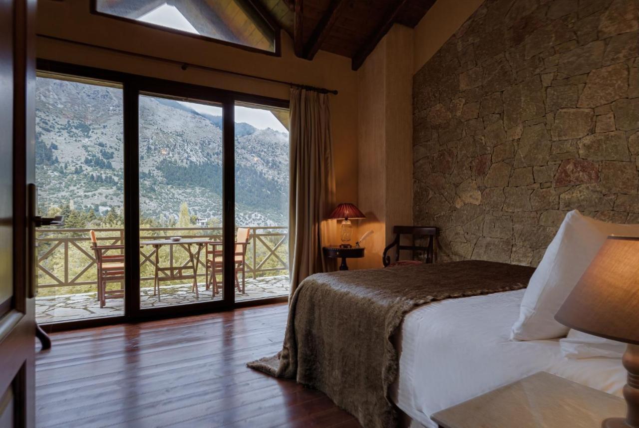 Parnassus Dreamwood Chalet Eptalofos Luaran gambar